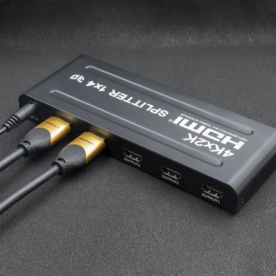 9. QOLTEC Splitter 4xHDMI 4Kx2K | 3,4 GB/s