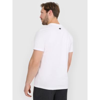 2. Herren-T-Shirt mit Aufdruck, regulär, Größe 4F 4FRAW25TTSHM3612-10S