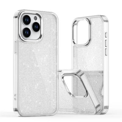 2. Glitter Case für iPhone 16 – transparent mit Glitzer