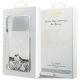 8. Guess Liq Hülle. Glitzeranhänger für iPhone 17 Pro Max – Silber
