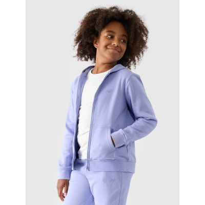 5. Mädchen-Sweatshirt mit Kapuze, 4F Junior 4FJWMM00TSWSF1315-32S