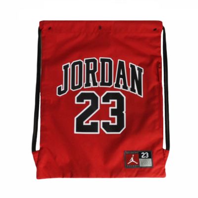 Air Jordan Jersey Gym Sack "Gym Red" - 9A0757-R78
