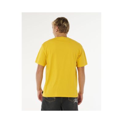 3. RIP CURL Inner Visions Rotten Sun Tee Gelb