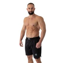 Bushido Schwarze MMA-Trainingsshorts S