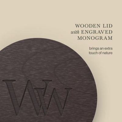 6. Mittlere Kerze CASHMERE WOODWICK