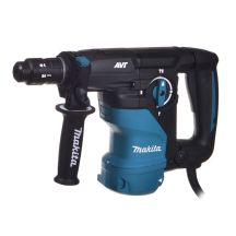MAKITA HR3012FCWJ SDS-Plus 3,9J 1050W AVT MAKPAC Bohrhammer + DX11 Staubabsaugung Schwarz, Blau