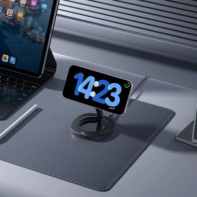 6. Baseus EnerFill FF11 15W Faltbares Induktionsladegerät mit 20W Netzteil und 1m USB-C-Kabel – Schwarz