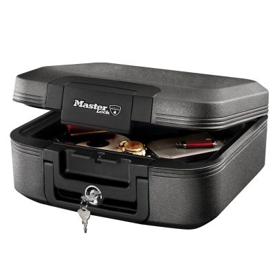 Master Lock LCHW20101 Feuerfeste und wasserdichte Kassette