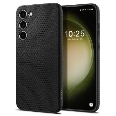 Spigen Liquid Air Hülle für Samsung Galaxy S23 – mattschwarz