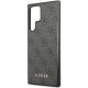 6. Guess GUHCS23LG4GFGR S23 Ultra S918 Grau/Grau Hardcase 4G Metal Gold Logo