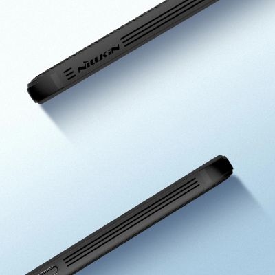 12. Nillkin CamShield Pro Hülle iPhone 14 Plus Gepanzerte Abdeckung Kameraschutz Blau