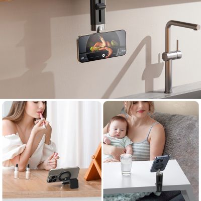 14. Joyroom JR-ZS413 magnetischer Reiseständer für 4,7-7,0-Zoll-Telefone – Schwarz