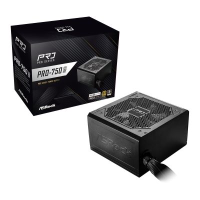 11. ASRock PRO-750G 750W 80 PLUS Gold Netzteil