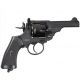 10. WEBLEY MKVI .455 Polizeirevolver, Kal. 4,5 mm, Diabolo, 6-Schuss-Patronen, 4"-Lauf, CO2 Black Ekp do17J