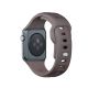 8. 3mk Silikon- Watch für Apple Watch 38/40/41 mm – Dunkelgrau