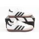 9. Adidas Sportschuhe, Sneaker Samba, modisches Leder, weiß