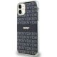 8. DKNY IML Mono & Stripe MagSafe Hülle für iPhone 11 / Xr – Schwarz