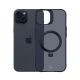 8. 3mk Smoke Case Mag&Stand Hülle für Apple iPhone 15 plus – Schwarz