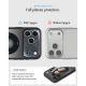 7. Spigen Ultra Hybrid MagSafe Hülle für iPhone 18 Pro / 17 Pro – Schwarz