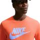 5. Nike NSW T-Shirt Icon Futura Orange AR5004 835