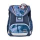 3. Herlitz UltraLight Plus TechMech Schulrucksack-Set für Jungen, Polyester, Blau, Orange