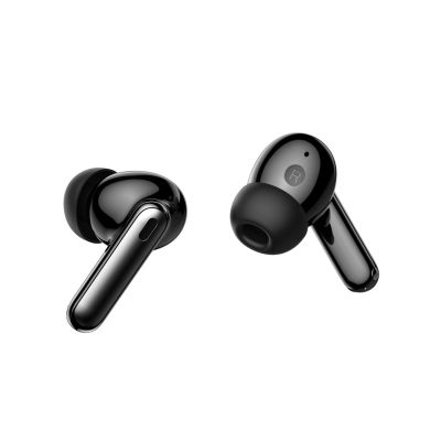 4. HATOR Hyperpunk Truepods Hybrid ANC True Wireless Stereo (TWS) In-Ear Bluetooth-Headset für Anrufe und Musik, Schwarz