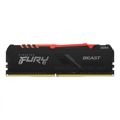 9. Kingston Technology FURY Beast RGB Speichermodul 16 GB 1 x 16 GB DDR4 3200 MT/s 288-Pin DIMM