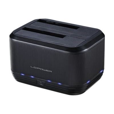 5. LC-Power LC-DOCK-U3-III Festplatten-Dockingstation USB 3.2 Gen 1 (3.1 Gen 1) Typ micro-B Schwarz