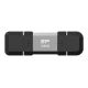 Silicon Power SP128GBUC3C51V1S USB-Stick 128 GB USB Typ-A / USB Typ-C 3.2 Gen 1 (3.1 Gen 1) Schwarz, Silber
