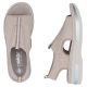 13. Rosa Damen-Plateausandalen zum Hineinschlüpfen Rieker V59B5-31