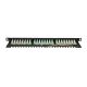3. Patchpanel Extralink EX.9663 (0,5U; Kat. 6; 24xRJ-45)