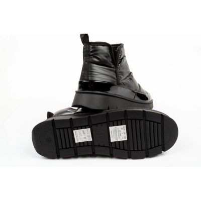 8. GAP Damenschuhe Alabama Winterstiefeletten Schwarz Slip-On