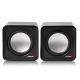 2. AUDIOCORE AC870B Computerlautsprecher-Set (2.0; schwarz)