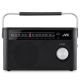 JVC Tragbares Radio RA-E315B Schwarz