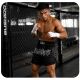 5. Schwarze Muay-Thai-Shorts für Herren V2 COMBATWEAR | DBX Bushido