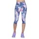 Skechers Go Walk Capri-Leggings mit hoher Taille, Summer Rose, CP1-NVHP, mehrfarbig, XS