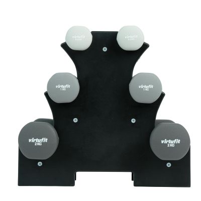 10. VIRTUFIT NEOPREN-HANTELSET - HANTELSET - MIT GRIFF