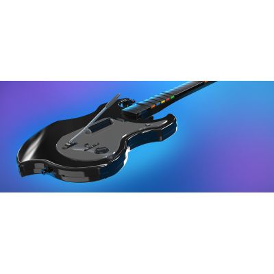 24. PDP Riffmaster Black, Gray Analog/Digital Guitar PC, PlayStation 4, PlayStation 5
