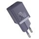 3. Baseus GaN5 30W USB-C EU-Wandladegerät mit lila Kabel , Baseus Dynamic 3 USB-C 100W 1m - Lila