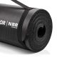 3. Meteor NBR Gymnastikmatte, 182 x 62 x 1,5 cm, gerollt