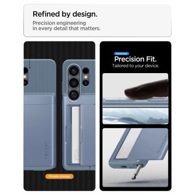 9. Spigen Slim Armor CS Hülle für Samsung Galaxy S26 Ultra - Blau