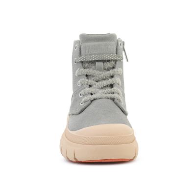 2. PALLADIUM PALLAPOP HI ZIP SDE VETIVER 99553-340