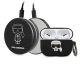Karl Lagerfeld Ikonik Hülle für AirPods Pro + Powerbank – Schwarz
