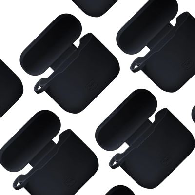 6. 3mk Silikon-AirPods-Hülle für Apple AirPods der 3. Generation – Schwarz