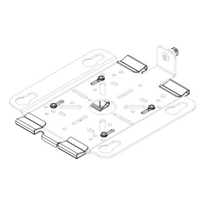 2. LANCOM LX-7000 T-Schienenhalterung (5er-Pack) WLAN-Access-Point-Halterung