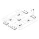 2. LANCOM LX-7000 T-Schienenhalterung (5er-Pack) WLAN-Access-Point-Halterung