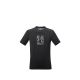 MILLET Cimaï Natural Ts Ss M schwarzes Herren-T-Shirt