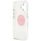 7. Guess IML Metal Colored Circle Classic Logo MagSafe iPhone 16 Hülle - Rosa
