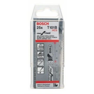 2. Bosch 2 608 633 622 Stichsäge, Stichsägeblatt und Kreissägeblatt Stichsägeblatt Hochkohlenstoffstahl (HCS) 25 Stück.