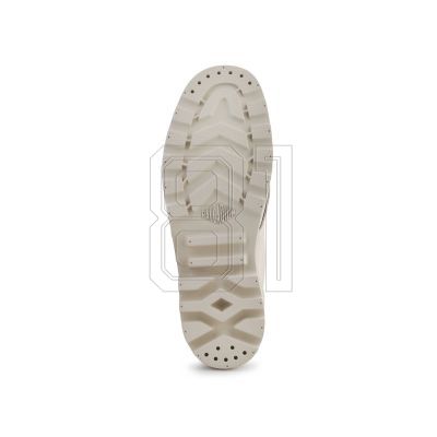 8. Palladium Pampa Hi Skin U 74379-155-M Weiße Kappe Graue Schuhe